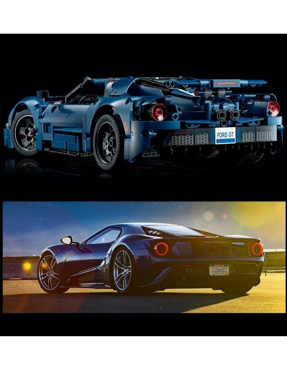 NEW LEGO Technic 2022 Ford GT Supercar Set 42154 - 1466 Pcs Factory Sealed - Picture 3 of 9